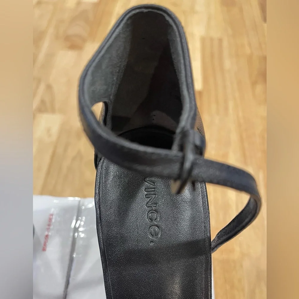 VINCE Amara Leather Platform Heel - Picture 3 of 8